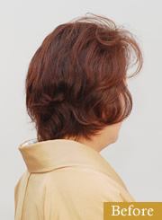 着物の髪型 ヘアスタイル 09 ショートヘア 京染卸商業組合