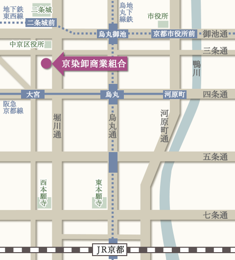 京染会館MAP